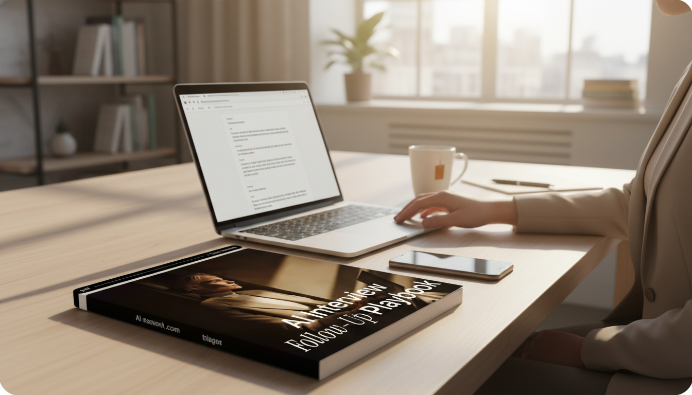 AI Interview Follow-Up Checklist: Polished Emails, Fast