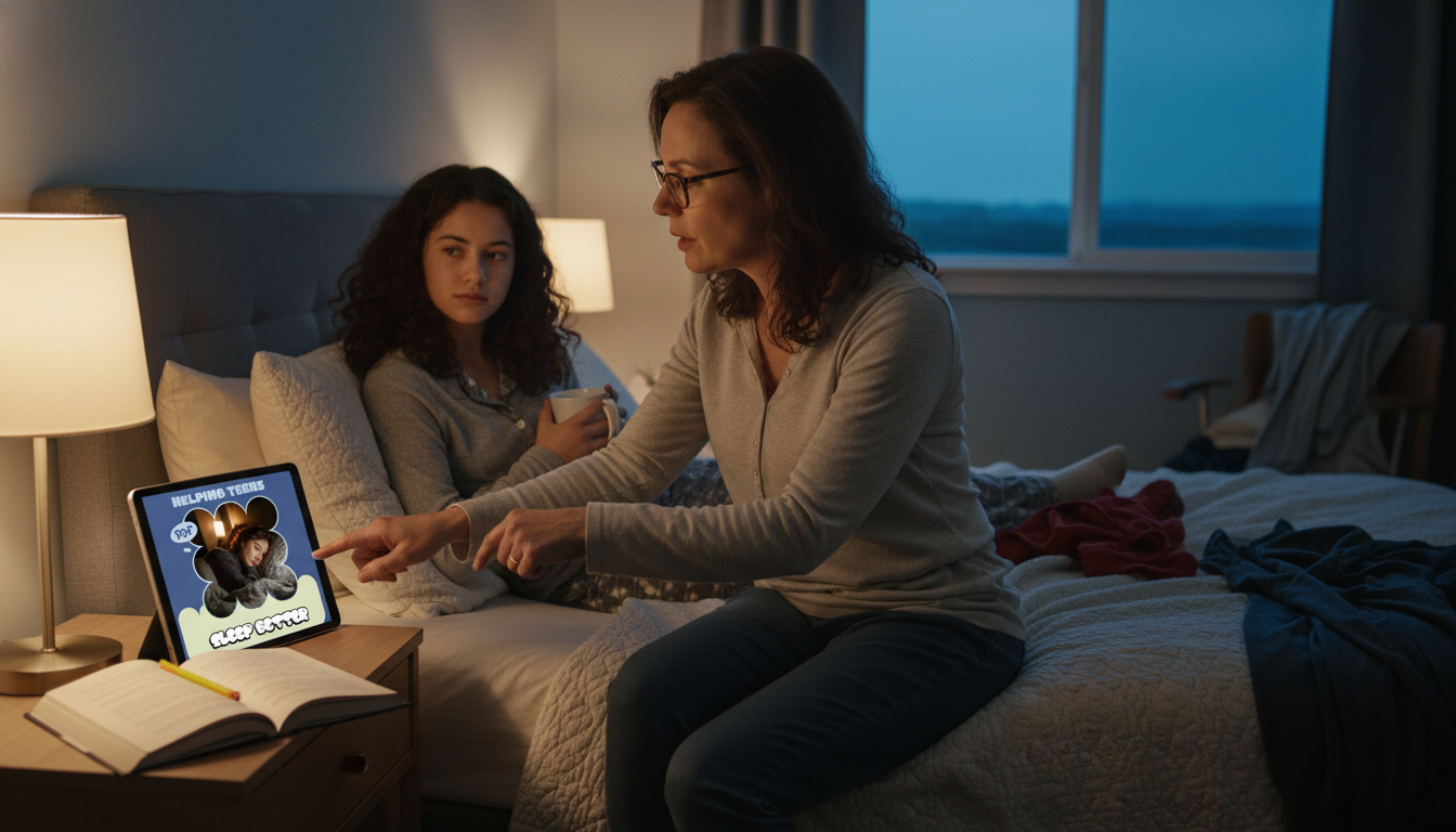 Teen Sleep Help: A Practical 7-Day Plan for Parents