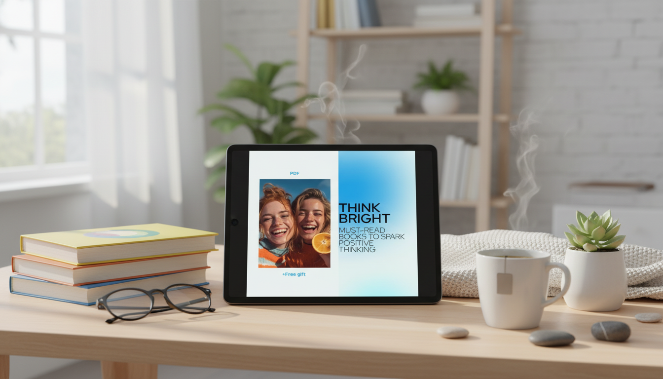 Think Bright: Themed Book Guide for Positive Thinking