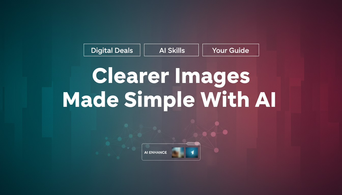 Fix Blurry Photos with AI: Denoise, Sharpen, Upscale