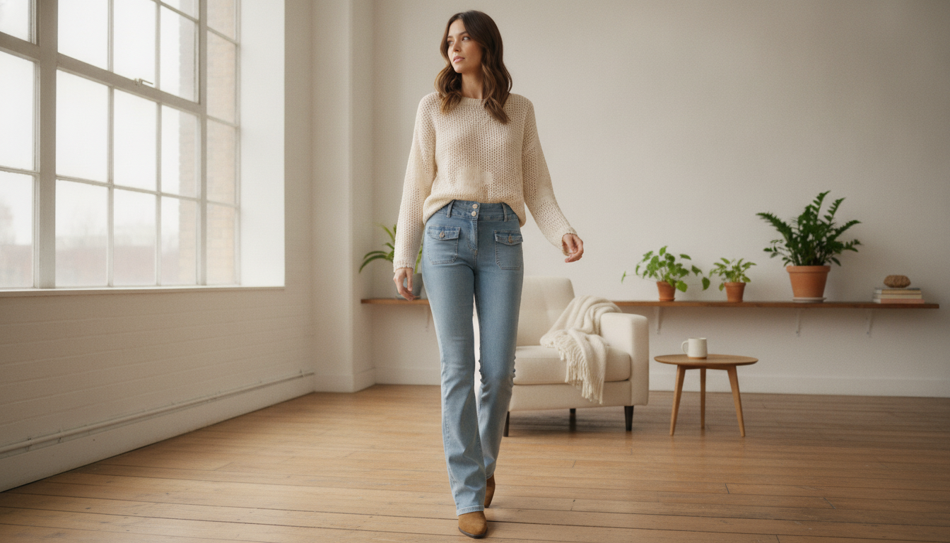 Morgan De Toi Women’s Plain Blue Jeans: Fit, Style, Care