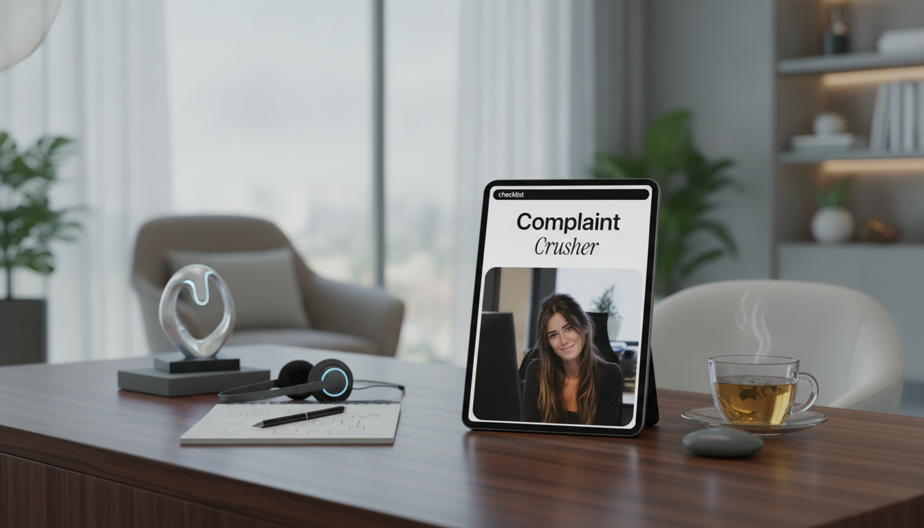AI Complaint Handling Checklist for Calm, Fast Resolutions