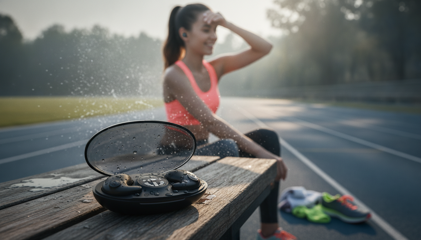 Bluetooth 5.3 Waterproof TWS Sports Earbuds (Noise Cut)