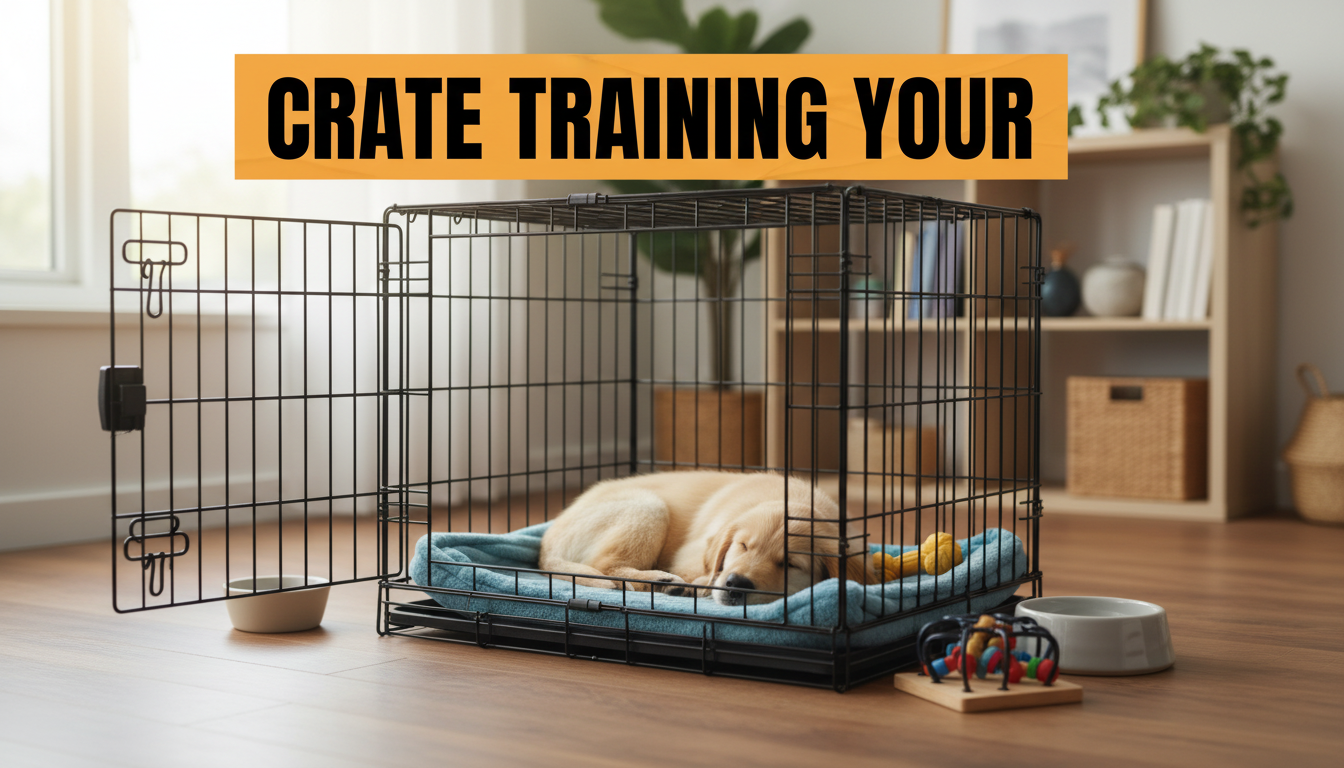 Crate Training Your Puppy: Calm Crate Time in 7 Days