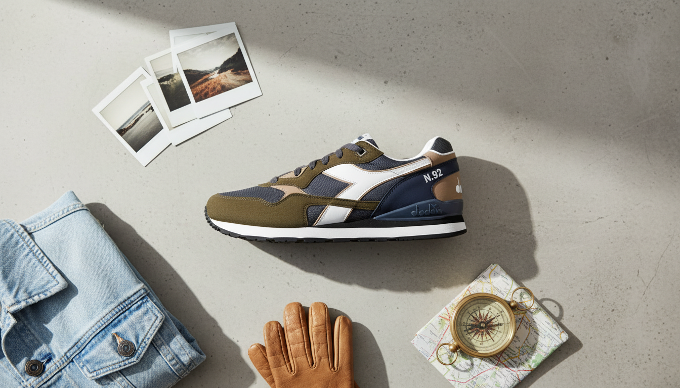 Diadora Men’s Blue Sporty Sneakers: Fit, Comfort, Value