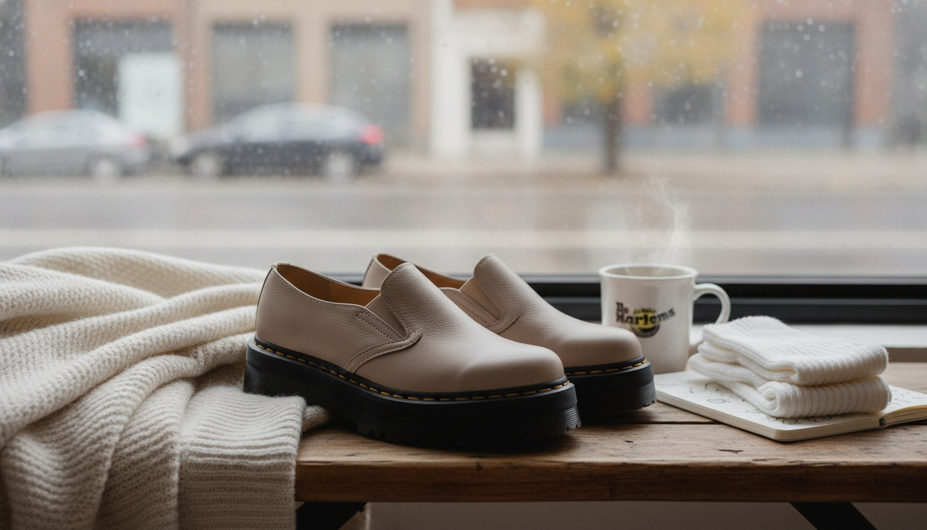 Dr. Martens Women’s Leather Slip-Ons: Fit, Break-In & Style