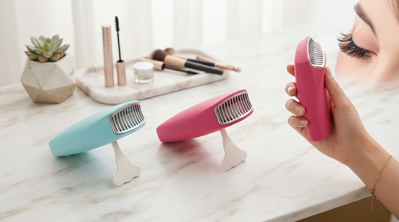 Mini Electric Lash Dryer Fan: Dry Lash Glue & Mascara