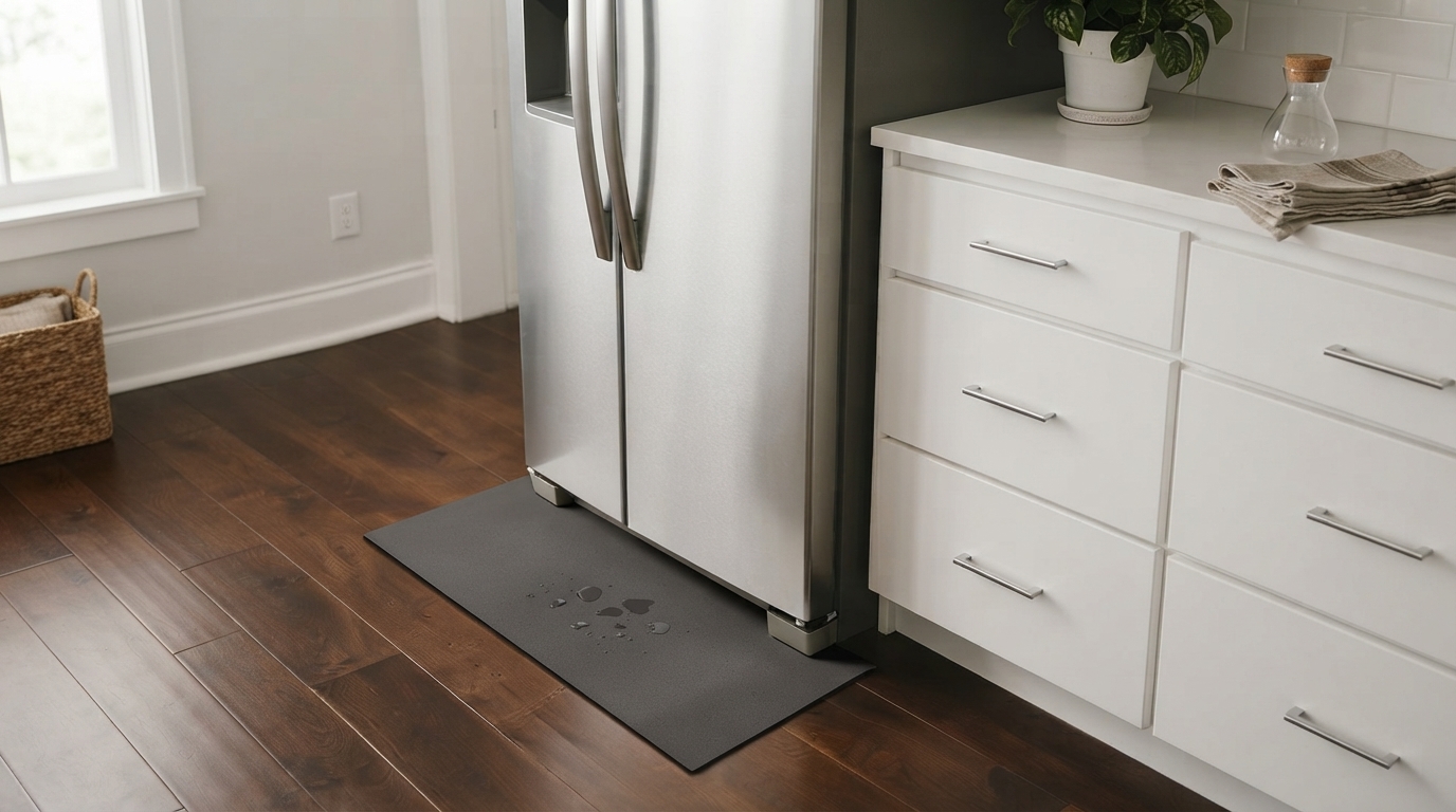 Diatomite Refrigerator Mat: Quick-Dry Anti-Slip Floor Guard