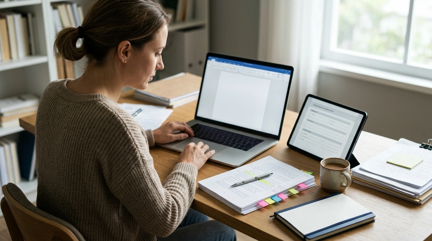 Edit Long Drafts Faster: AI Checklist Multi-Pass Workflow