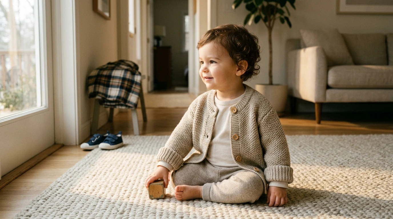 Cozy Toddler Cardigan Sweater for Easy Everyday Layering