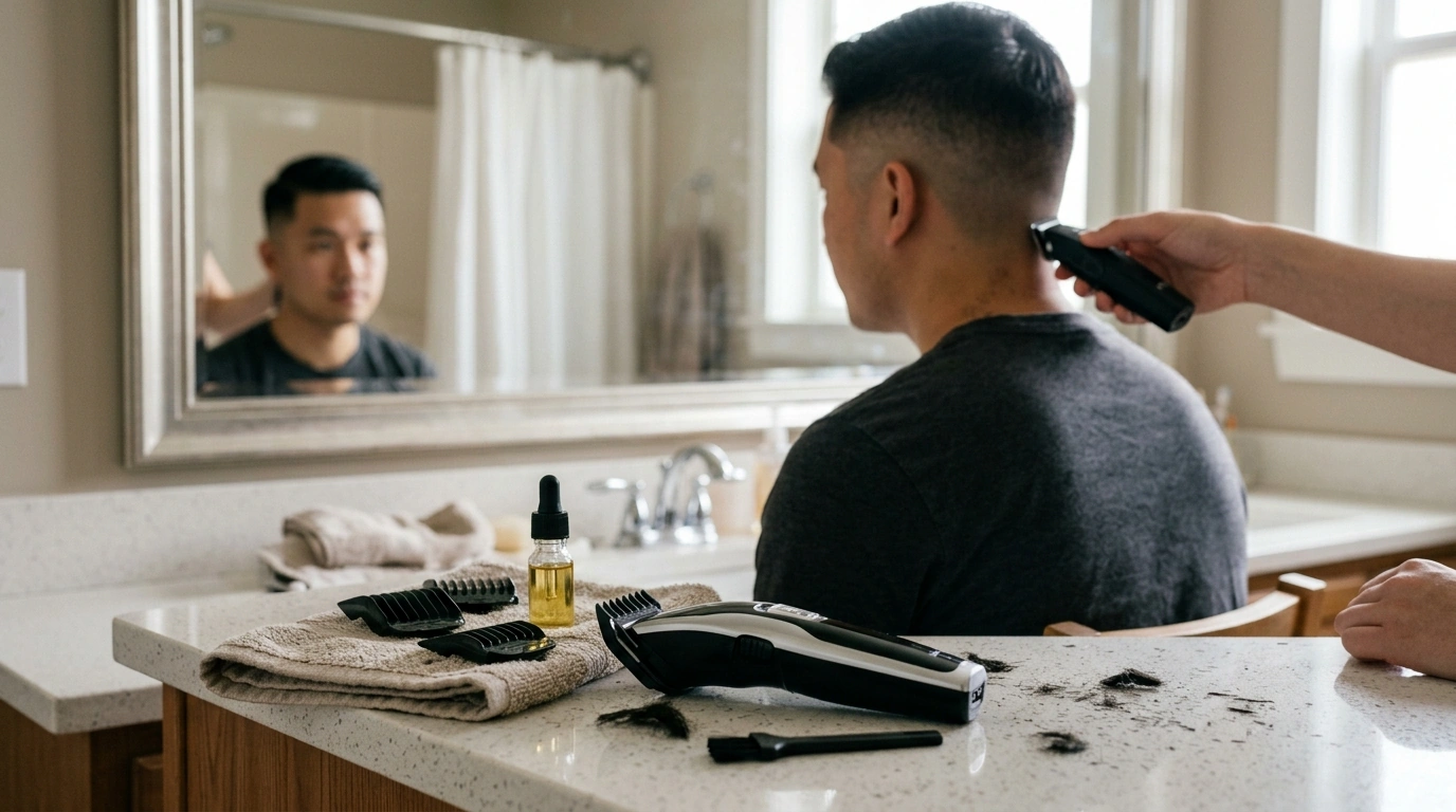 High-Speed Cordless Clipper + T-Blade Trimmer Guide