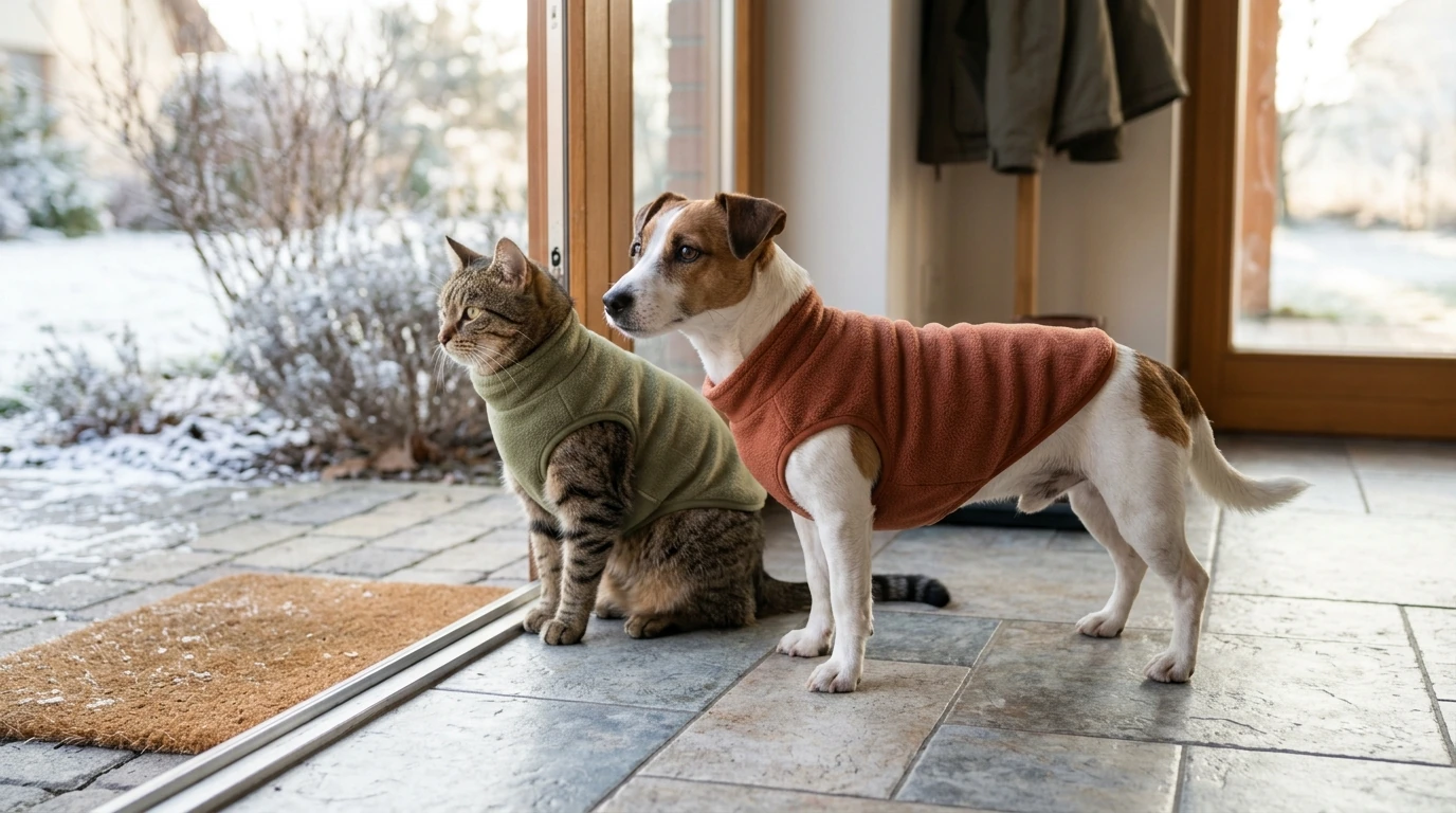 Plush Winter Vest for Small Dogs & Cats: Fit & Warmth