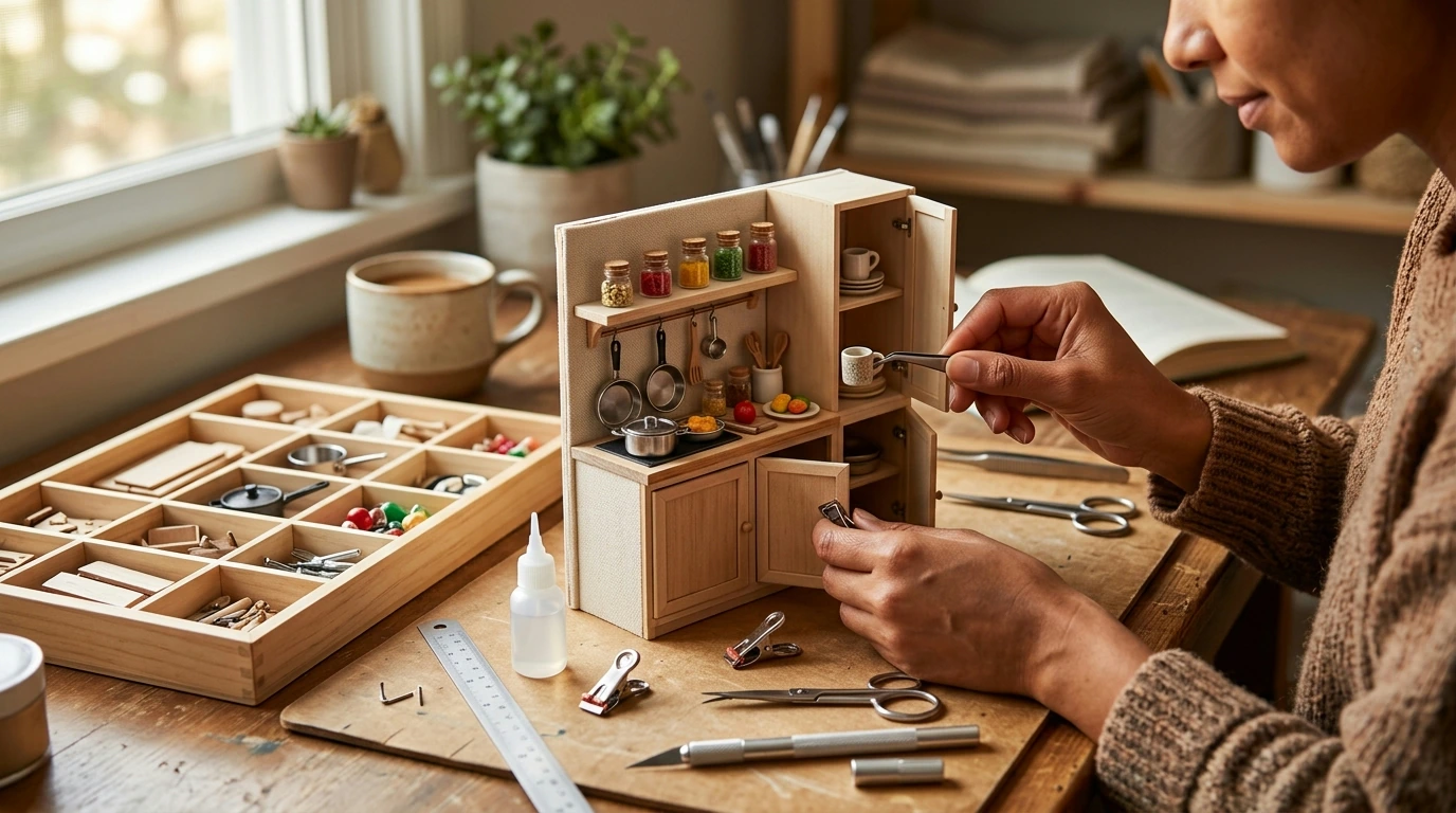 Build a Cozy DIY Miniature Kitchen Kit (Beginner Tips)