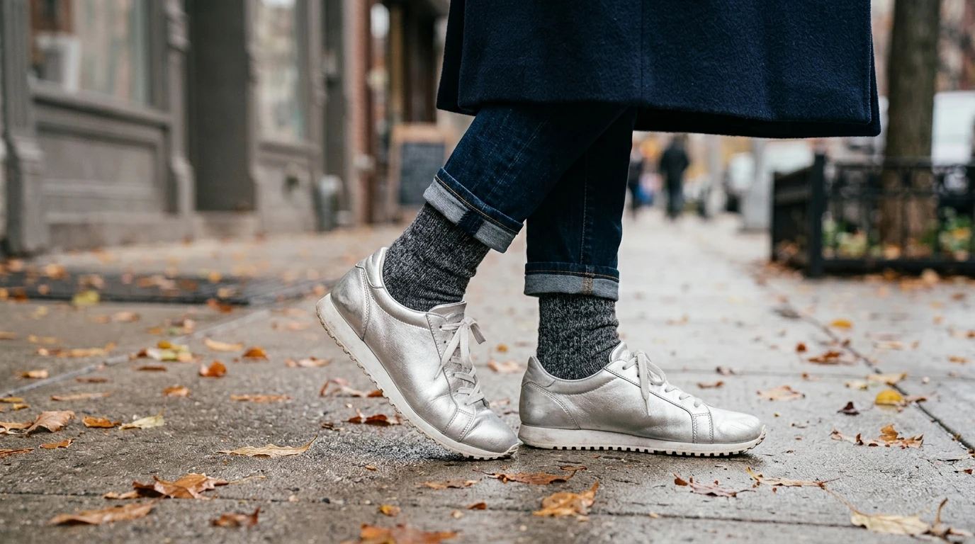 D.A.T.E. Women’s Silver Shoes: Fall/Winter Fit & Care