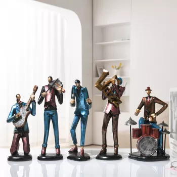 Rock Band Resin Figurines: Mini Stage Decor Guide