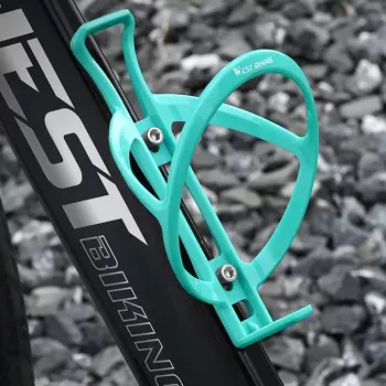 Secure, Lightweight Multicolor Bottle Cage for Any Ride