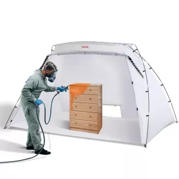 Spray Shelter Setup Tips for Furniture & Craft Finishing