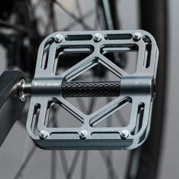 Ultralight Titanium & Carbon Pedals: Faster Ride Feel